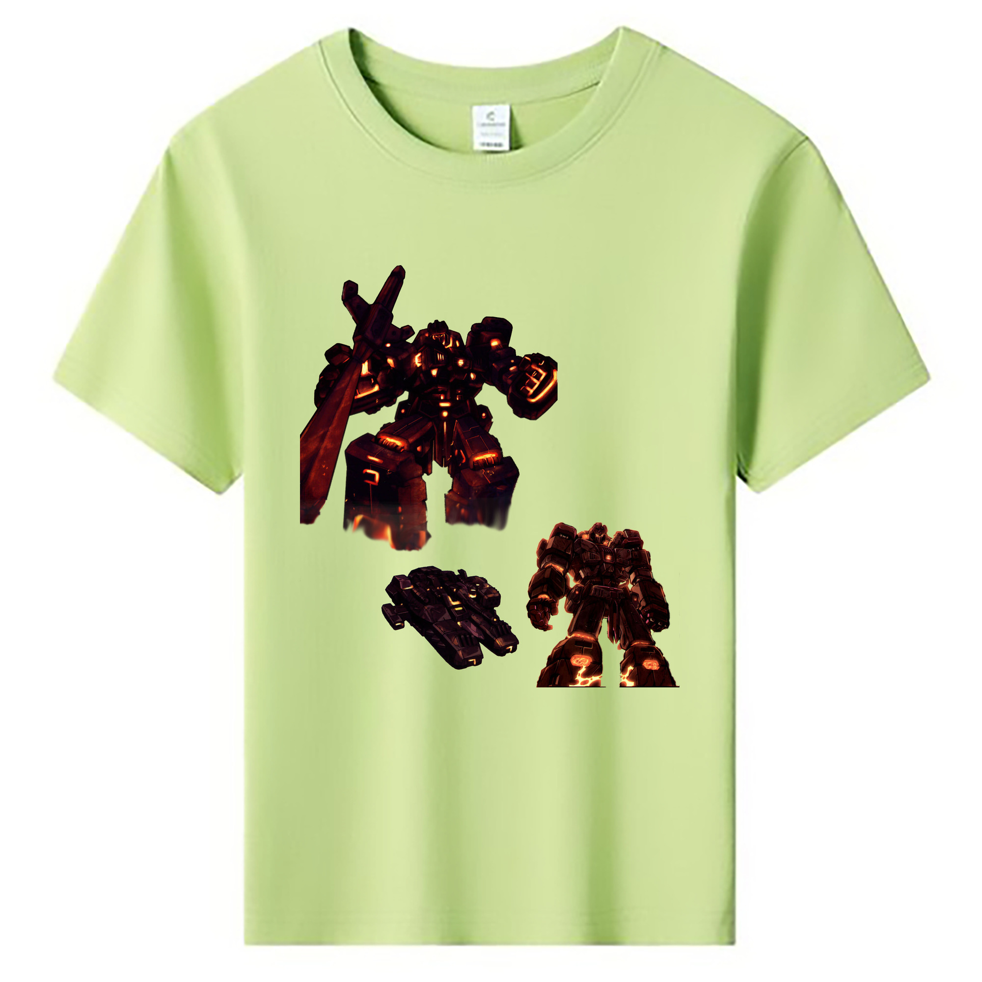 （画像用）  綿100％キッズTシャツ（フロントプリント）